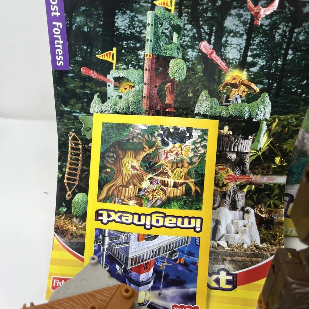Imaginext‎ Toys -Lost Fortress Incomplete Set -Fisher-Price 78590 W/ Box 2002